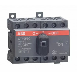 Реверсивный рубильник ABB 3-полюсный OT40F3С 40А