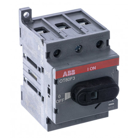 Рубильник ABB 3-полюсный OT80F3 80А Рубильник ABB 3-полюсный OT80F3 80А