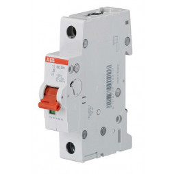 Рубильник модульный ABB 1-полюсный SD201 25А