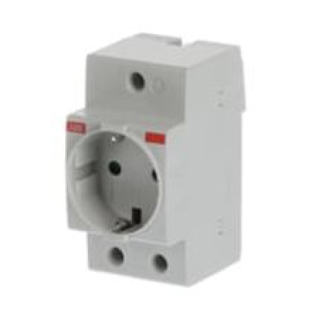 Розетка щитовая ABB M1175 2Р+N 16A на DIN-рейку