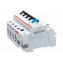 Дифавтомат ABB DS204 C10 AC30, хар-ка C 10A 30mA тип АС (2CSR254001R1104)