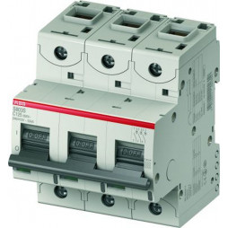 Автоматический выключатель ABB S803C C100 трёхполюсный 100А