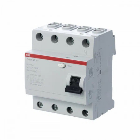 УЗО ABB FH204 25A 300mA тип AC УЗО ABB FH204 25A 300mA тип AC