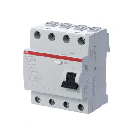 УЗО ABB FH204 25A 30mA тип AC УЗО ABB FH204 25A 30mA тип AC