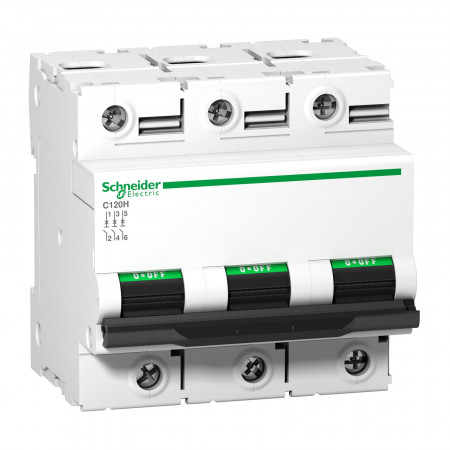 Автоматический выключатель 3P 100A (C) Schneider Electric Автоматический выключатель 3P 100A (C) Schneider Electric